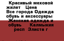 Красивый меховой жилет › Цена ­ 15 500 - Все города Одежда, обувь и аксессуары » Женская одежда и обувь   . Калмыкия респ.,Элиста г.